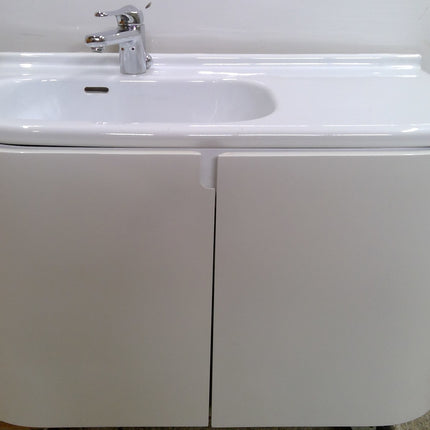 36" White Modern Floating Bathroom Vanity