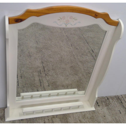50" 6-Drawer White Dresser with Mirror (Added 08/11/2026)