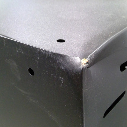 30" Black and Gray Steel Storage Locker