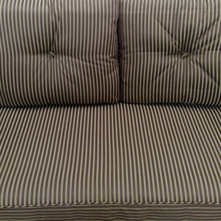 49" Outdoor Wicker Loveseat