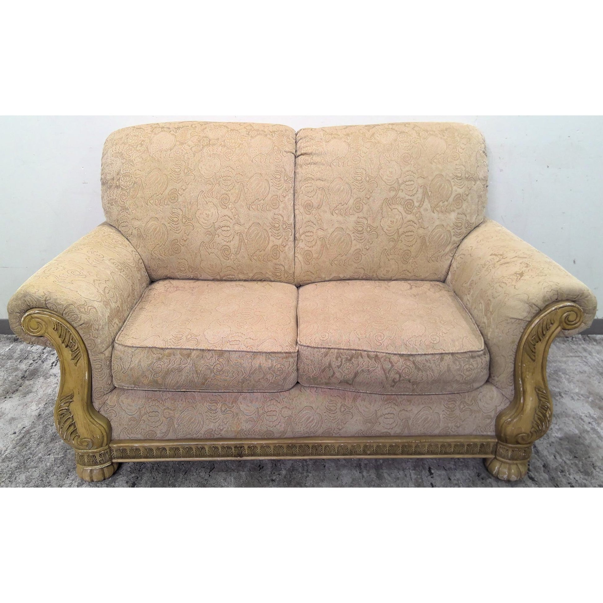 66" Tan Loveseat