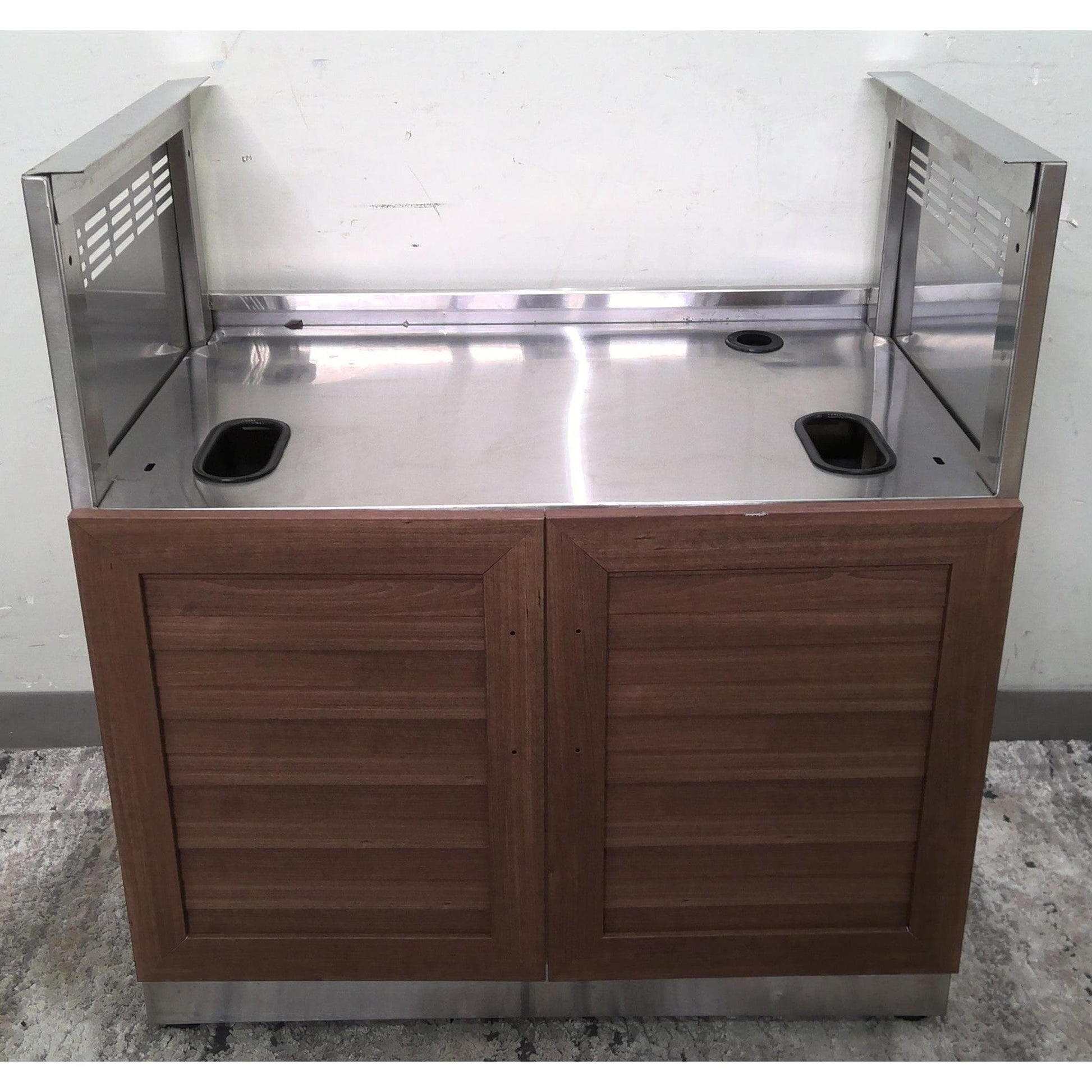 Stainless Steel 33-in W Grill Cabinet