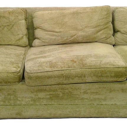 90" Green Sofa