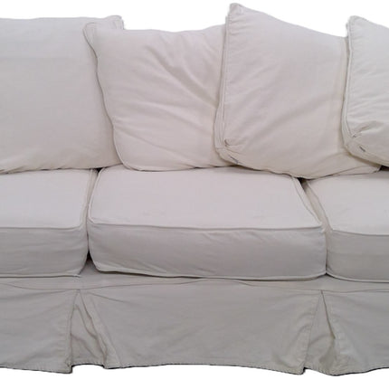 100" White Sofa