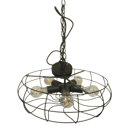 5-Light Industrial Pendant