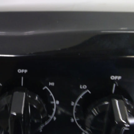 Amana 30-Inch Black Electric Range with Extra-Large Oven Window