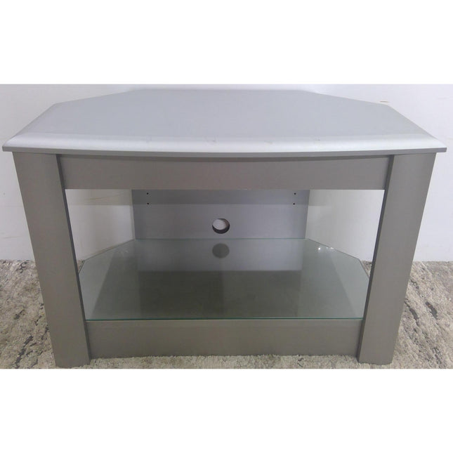 32" Silver TV Stand