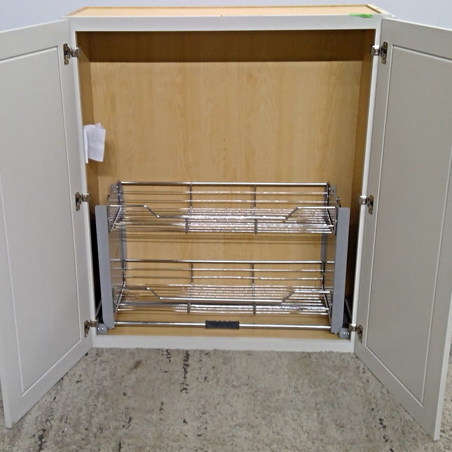 36.5" x 42" Upper Cabinet with Interior Pull Down Shelf