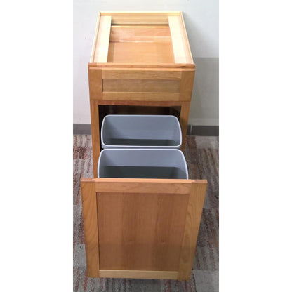 18" Base Cabinet with Trash Pullout