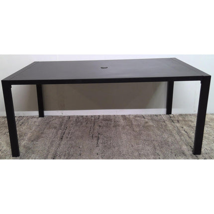 Black Metal Outdoor Table