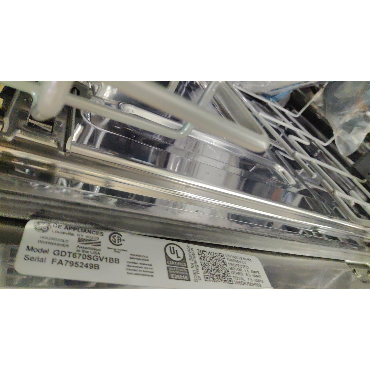 ReStore Select x GE Top Control Stainless Steel Interior Dishwasher with Sanitizer Cycle - FA795249B - FL