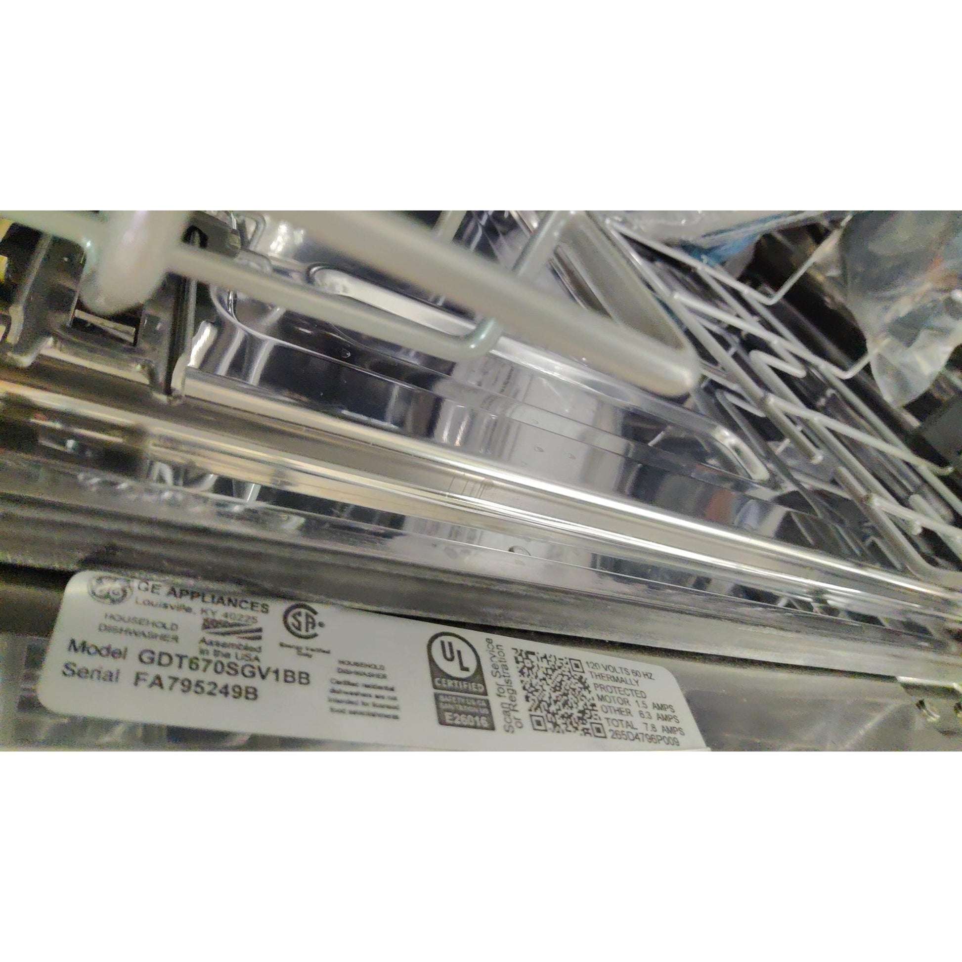 ReStore Select x GE Top Control Stainless Steel Interior Dishwasher with Sanitizer Cycle - FA795249B - FL