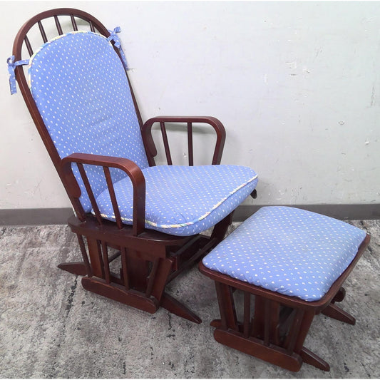 Glider Rocking Chair with Ottoman
