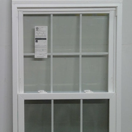 34" x 77" Double Hung Window with Rounded Top