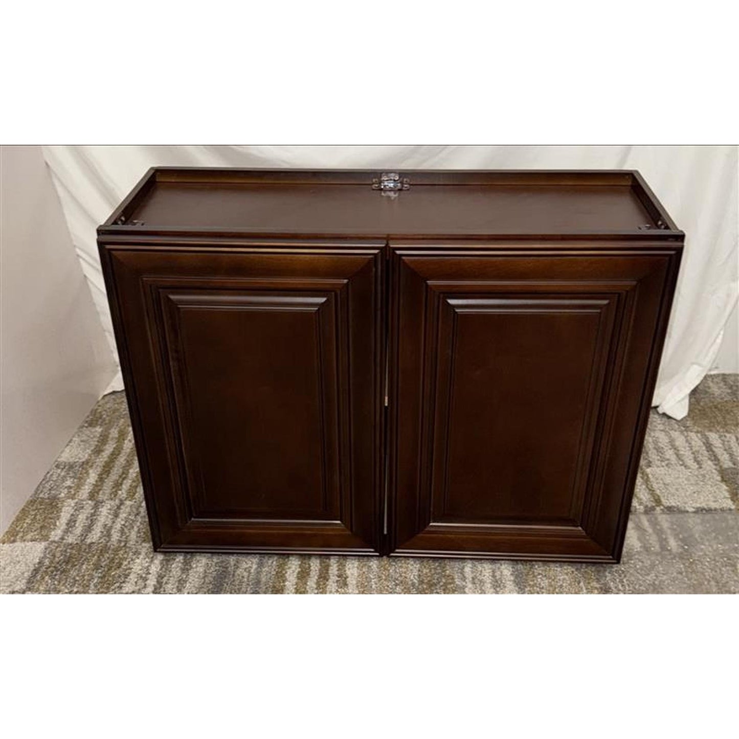 Dark Wood Cabinet