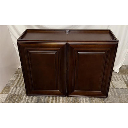 Dark Wood Cabinet