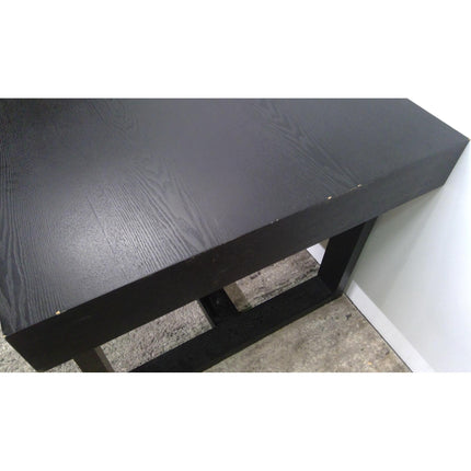 60" Black Table with Drawers (Added 07/16/2026)