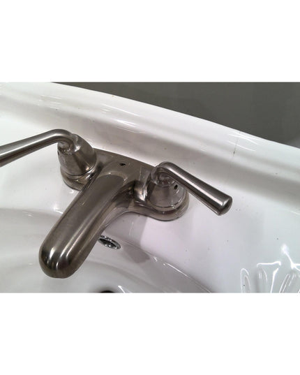 Pedestal Sink with Faucet