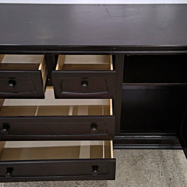 56" Dark Dresser