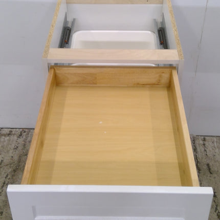 White Trash Pullout Base Cabinet