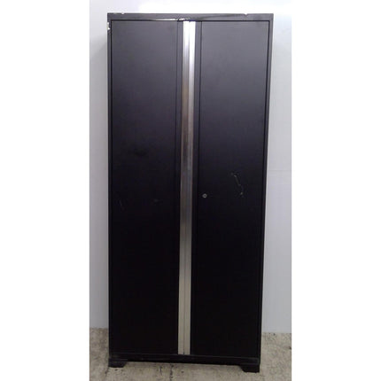 30" x 80" Black Steel Storage Cabinet (Added 08/15/2026)