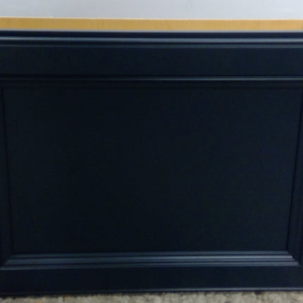 21" x 15" Shallow Blue Plywood Upper Cabinet
