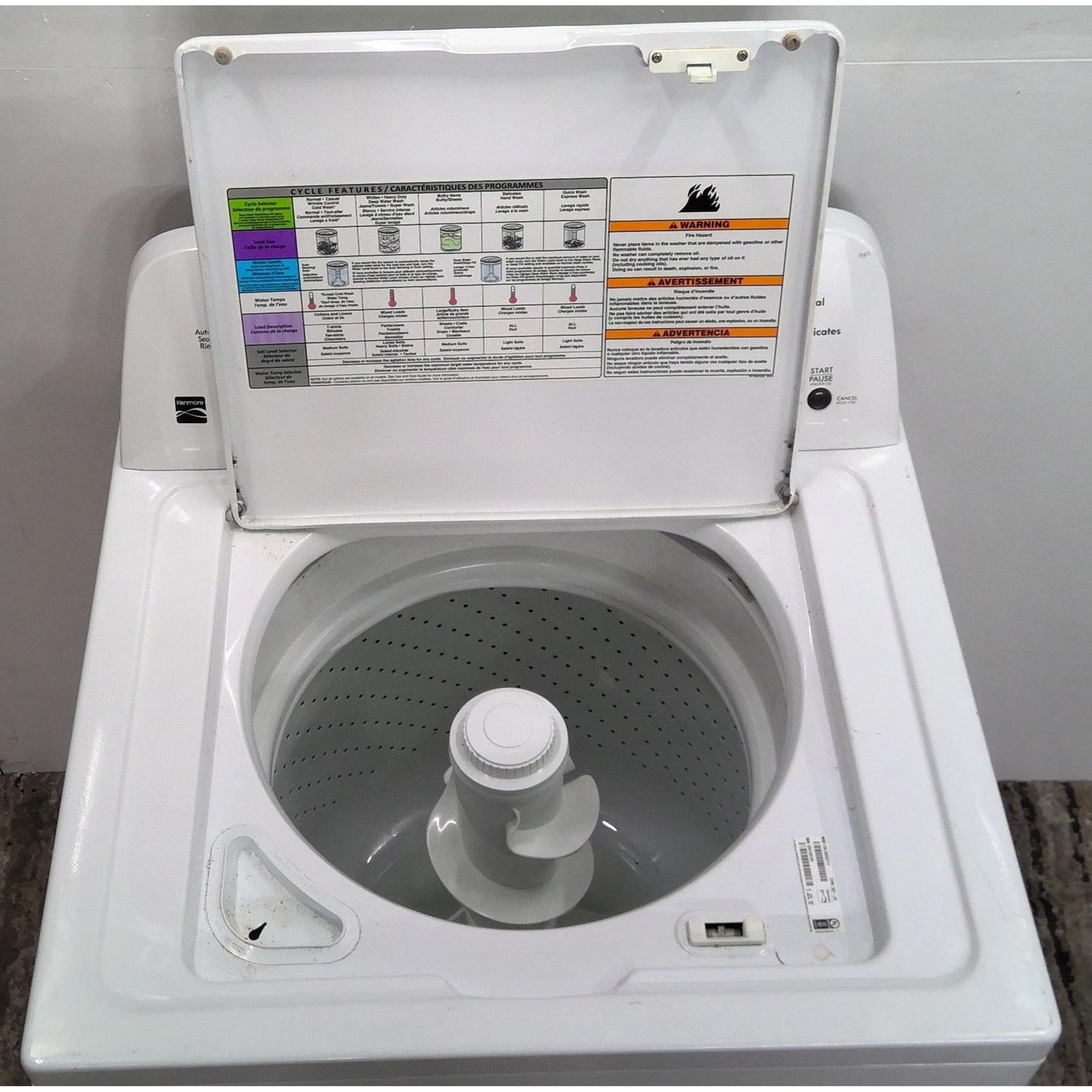 Kenmore Washer