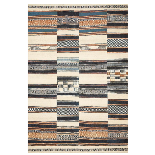 5'3" x 7'8" Multicolor Indoor/Outdoor Rug