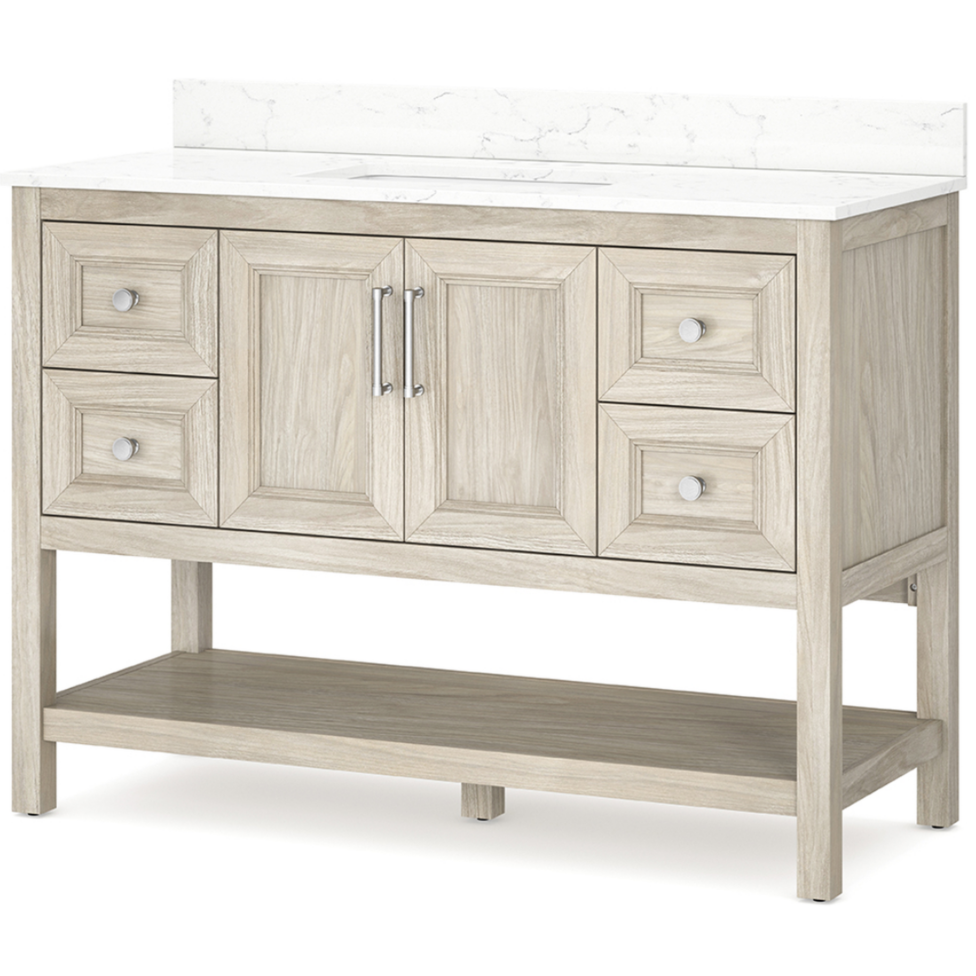 48in Ash Single Sink Bathroom Vanity