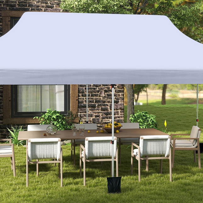 10 X 20 FT Pop up Canopy Tent Foldable Portable Outdoor Gazebo with Carry Bag