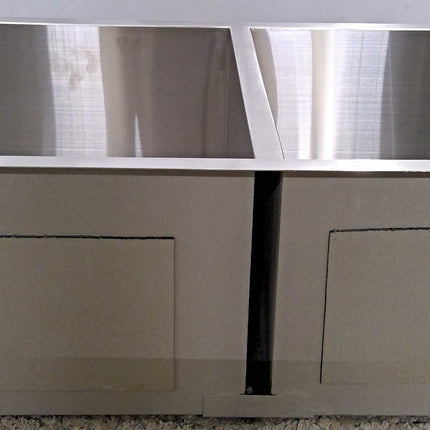 32" Undermount Double Bowl Stainless Steel Sink