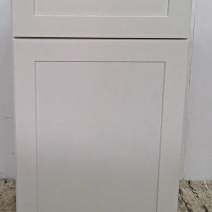 18" White Base Cabinet