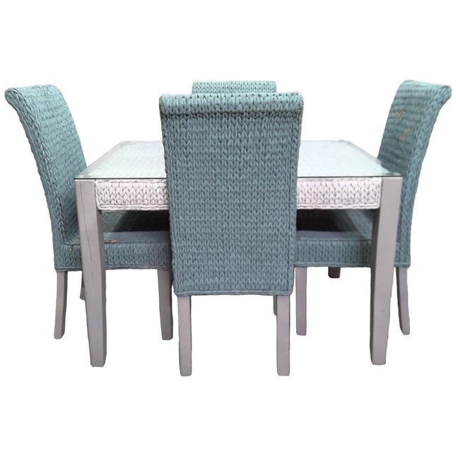 5 Piece Wicker Dining Set
