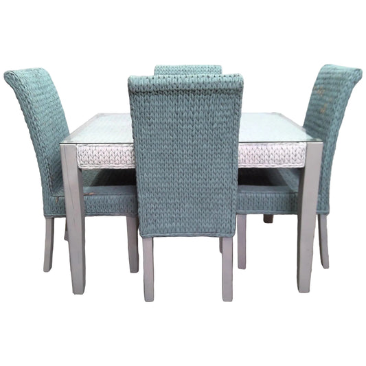 5 Piece Wicker Dining Set
