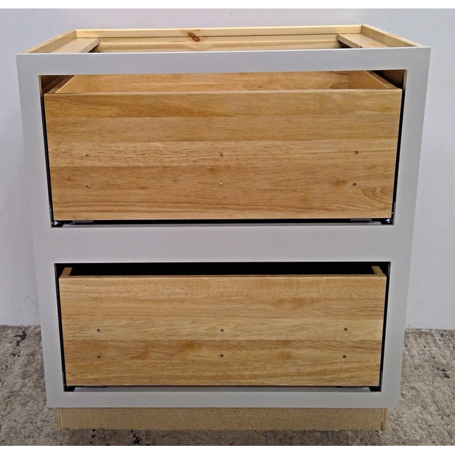30" 2-Drawer Base Cabinet