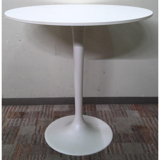 40" Round White Table