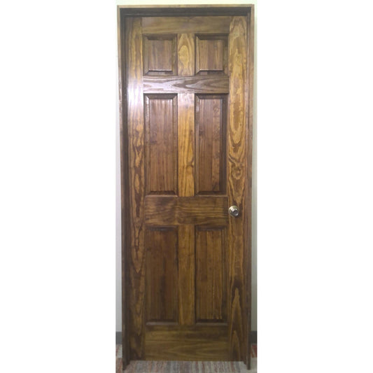 Prehung 6-Panel Solid-Core Door