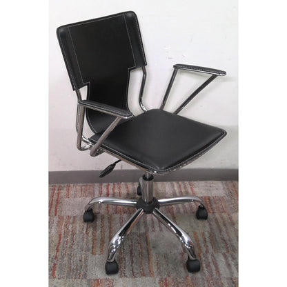 Black and Chrome Office Chair