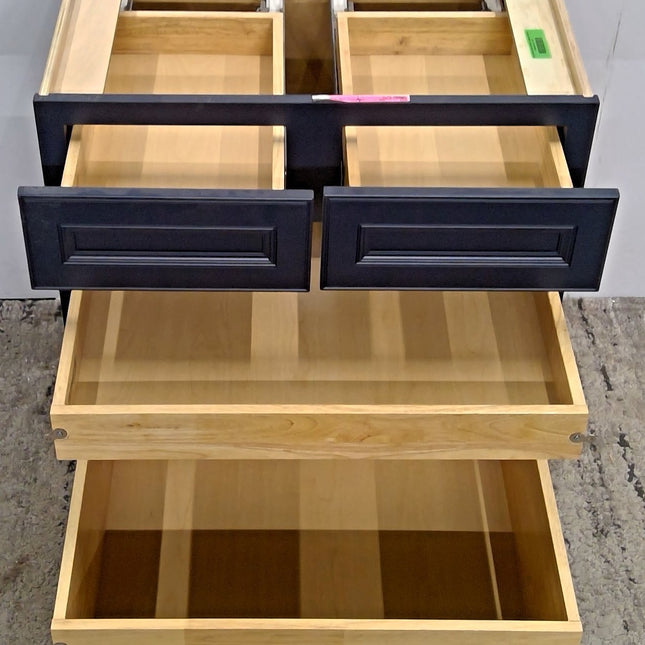 30" Blue Base Cabinet
