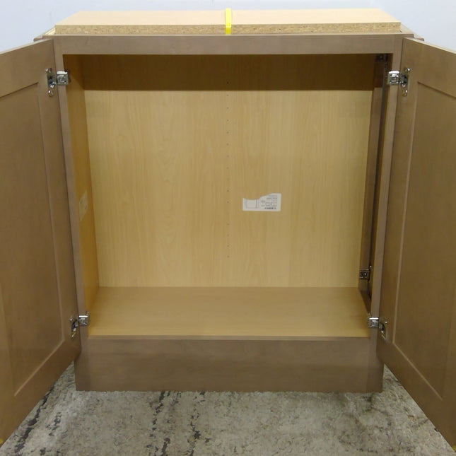 32" Shallow Base Cabinet with Right Side Door