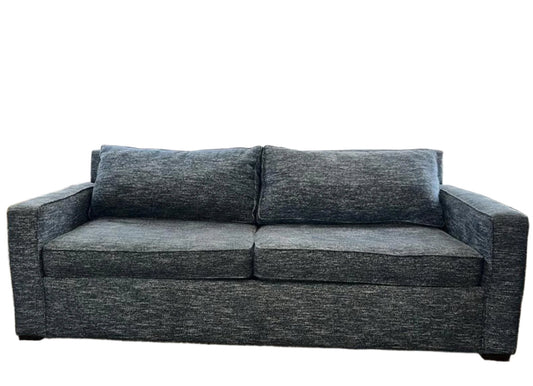 83" Navy Sofa