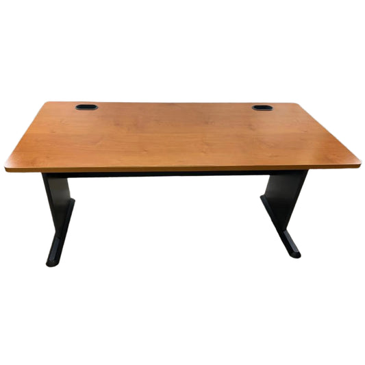60" Natural Cherry Computer Desk