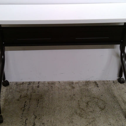 47" Mobile Flip-Top Desk