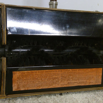 Antique Bissel's Grand Rapids Wood Carpet Sweeper