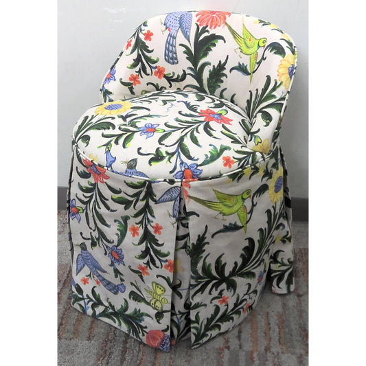 Floral Teen Vanity Chair