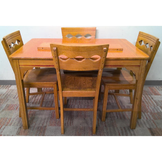 5 Piece Wood Dining Set