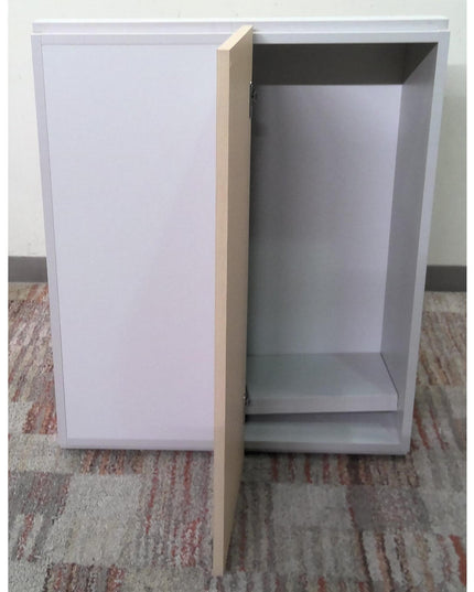 30" Gray Blind Corner Upper Cabinet