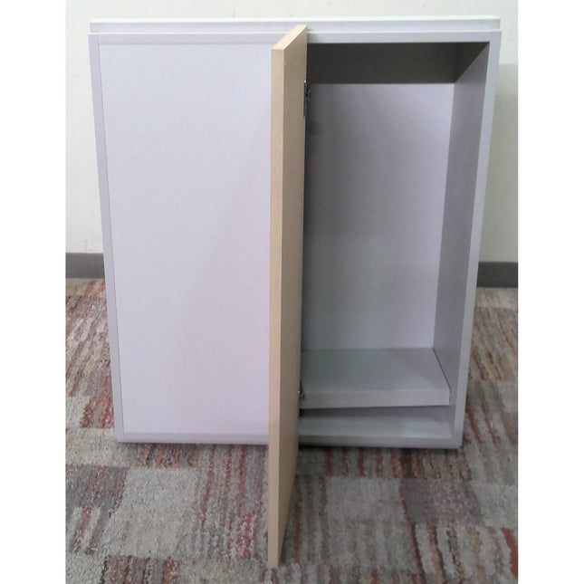 30" Gray Blind Corner Upper Cabinet