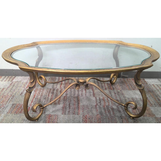Glass Top Coffee Table