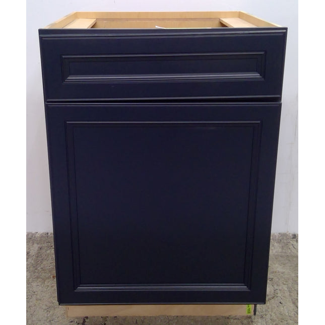 23.5" Blue Plywood Base Cabinet